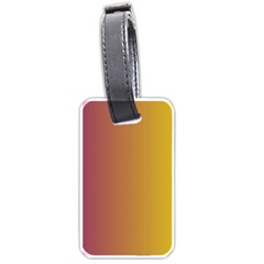 Tainted  Luggage Tag (one Side) by Colorfulart23