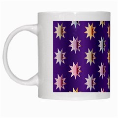 Flare Polka Dots White Coffee Mug by Colorfulplayground
