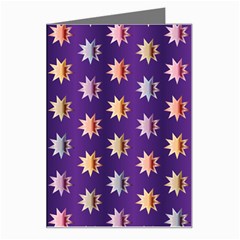 Flare Polka Dots Greeting Card by Colorfulplayground