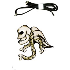 Angel Skull Shoulder Sling Bag by dflcprints