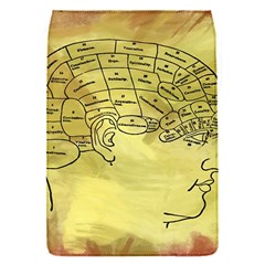 Brain Map Removable Flap Cover (small) by StuffOrSomething