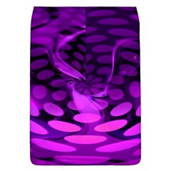 Abstract In Purple Removable Flap Cover (large) by FunWithFibro