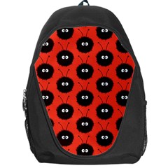 Red Cute Dazzled Bug Pattern Backpack Bag