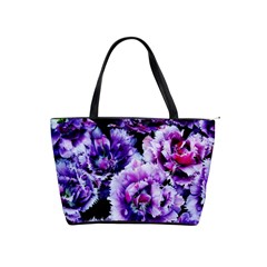 Purple Wildflowers Of Hope Large Shoulder Bag by FunWithFibro