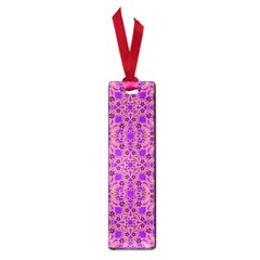 Purple Moroccan Pattern Small Bookmark by SaraThePixelPixie