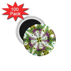 Neo Noveau Style Background Pattern 1 75  Button Magnet (100 Pack) by dflcprints