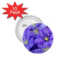 Purple Wildflowers For Fms 1 75  Button (10 Pack) by FunWithFibro