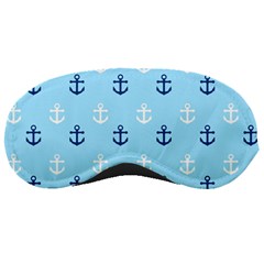 Anchors In Blue And White Sleeping Mask by StuffOrSomething