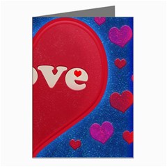 Love Theme Concept  Illustration Motif  Greeting Card (8 Pack) by dflcprints