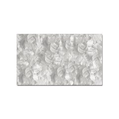 Abstract In Silver Sticker (rectangle) by StuffOrSomething