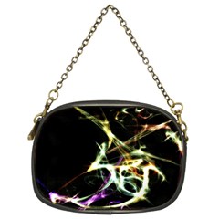 Futuristic Abstract Dance Shapes Artwork Chain Purse (two Sided)  by dflcprints