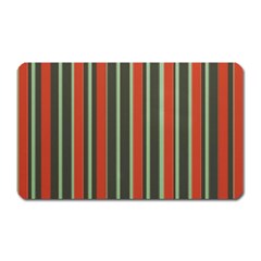 Festive Stripe Magnet (rectangular) by Colorfulart23