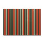 Festive Stripe A4 Sticker 10 Pack