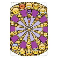 Circle Of Emotions Removable Flap Cover (large) by FunWithFibro
