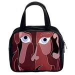 Abstract God Lilac Classic Handbag (Two Sides)