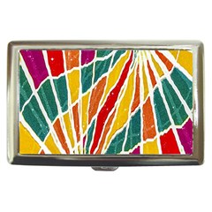 Multicolored Vibrations Cigarette Money Case by dflcprints