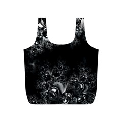 Midnight Frost Fractal Reusable Bag (s) by Artist4God