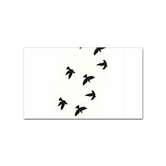 Waterproof Temporary Tattoo -----three Birds Sticker 10 Pack (rectangle) by zaasim