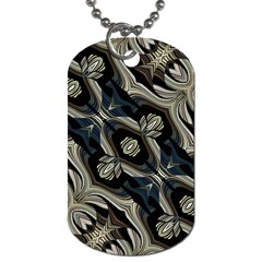 Fancy Ornament Print Dog Tag (two-sided)  by dflcprints