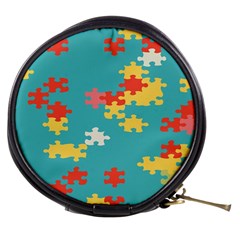 Puzzle Pieces Mini Makeup Case