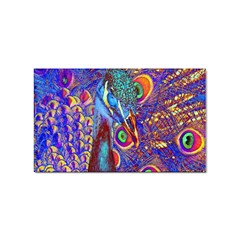 Peacock Sticker 10 Pack (rectangle) by icarusismartdesigns