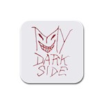 My Dark Side Typographic Design Drink Coasters 4 Pack (Square)