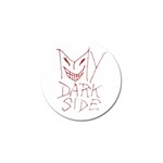 My Dark Side Typographic Design Golf Ball Marker 10 Pack