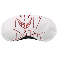 My Dark Side Typographic Design Sleeping Mask by dflcprints