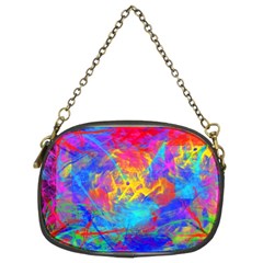 Colour Chaos  Chain Purse (two Sided) 