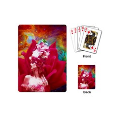 Star Flower Playing Cards (mini) by icarusismartdesigns