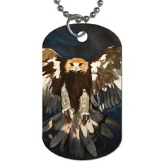 Golden Eagle Dog Tag (two-sided)  by JUNEIPER07