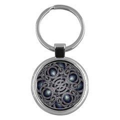 Mystic Arabesque Key Chain (round) by dflcprints