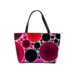 Retro Polka Dot  Large Shoulder Bag by OCDesignss