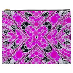 Bling Pink Black Kieledescope  Cosmetic Bag (xxxl) by OCDesignss