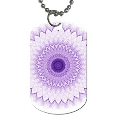 Mandala Dog Tag (one Sided) by Siebenhuehner