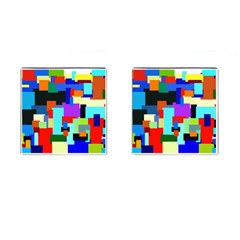 Pattern Cufflinks (square) by Siebenhuehner