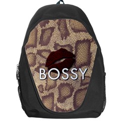 Bossy Snake Texture  Backpack Bag by OCDesignss