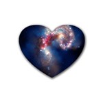 Galaxy Drink Coasters (Heart)