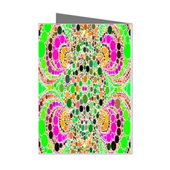 Florescent Abstract  Mini Greeting Card (8 Pack) by OCDesignss