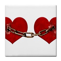 Unbreakable Love Concept Ceramic Tile by dflcprints