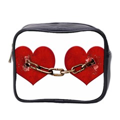 Unbreakable Love Concept Mini Travel Toiletry Bag (two Sides) by dflcprints