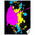 Splatter Canvas 18  x 24  (Unframed)