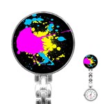 Splatter Stainless Steel Nurses Watch