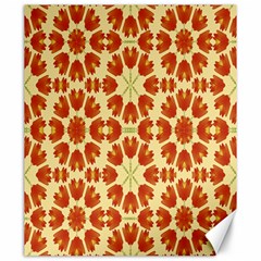 Colorful Floral Print Vector Style Canvas 20  X 24  (unframed) by dflcprints