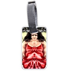 Cubist Woman Luggage Tag (two Sides) by icarusismartdesigns