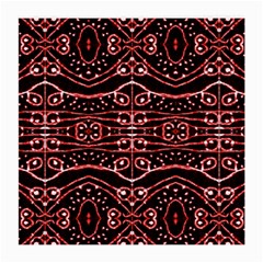 Tribal Ornate Geometric Pattern Glasses Cloth (medium, Two Sided) by dflcprints