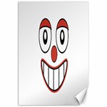 Happy Clown Cartoon Drawing Canvas 20  x 30  (Unframed) 19.62 x28.9  Canvas - 1