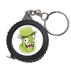 Mad Monster Man With Evil Expression Measuring Tape by dflcprints