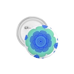 Retro Style Decorative Abstract Pattern 1 75  Button