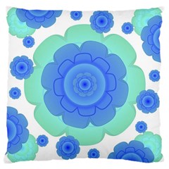 Retro Style Decorative Abstract Pattern Large Cushion Case (single Sided)  by dflcprints